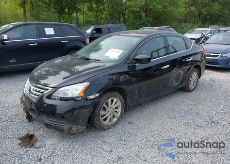 2015 Nissan Sentra Sv z USA, uszkodzony, nr VIN 3N1AB7AP1FY290155